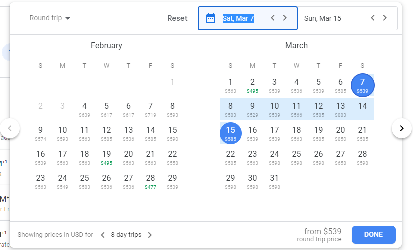 How Google Flights #39 Date Grid Will Save You Money Travel Done Simple