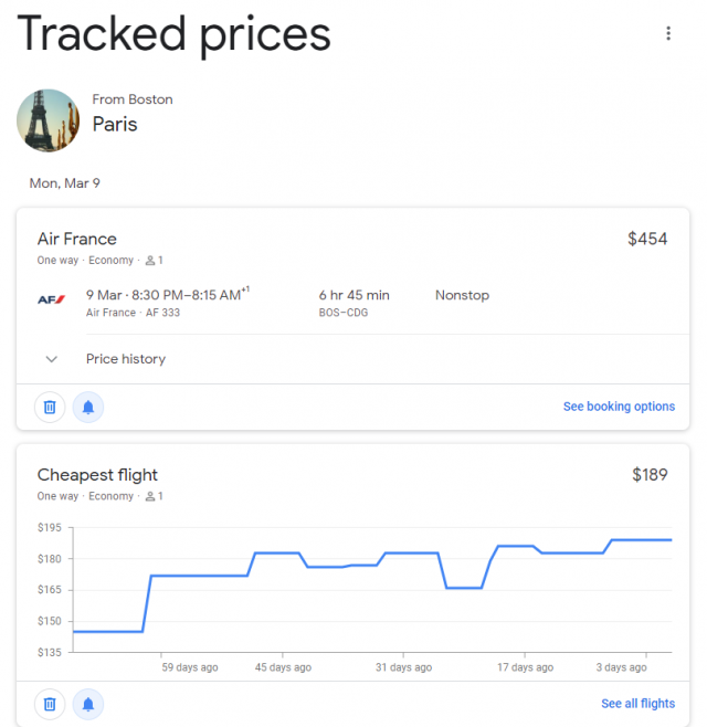 How To Track Flight Prices With Google Flights - Travel Done Simple