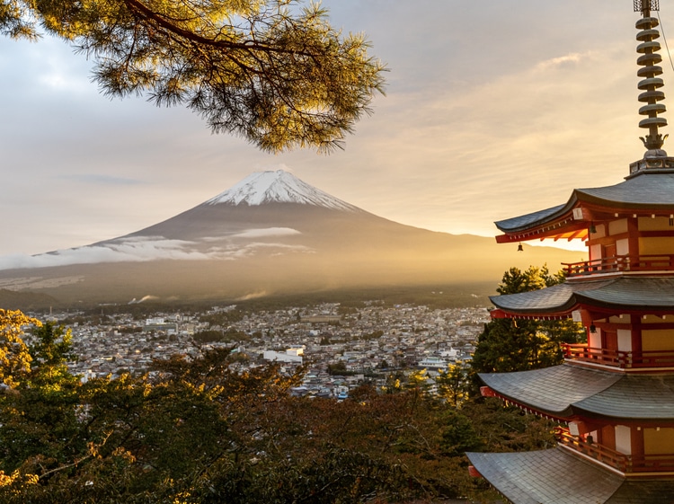 Mount Fuji which is a top destination for travelers in Japan