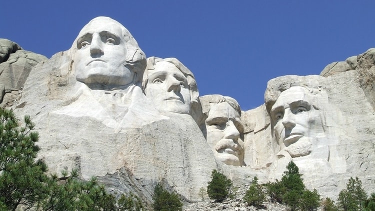 Mount Rushmore which is a top attraction for travelers in the USA