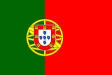 The flag of Portugal which is a top destination for travelers in Europe