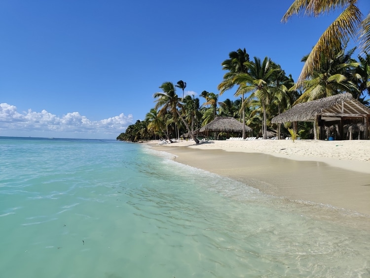 Saona Island which is a top destination for travelers in the Dominican Republic