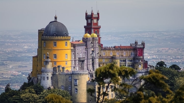 Sintra in Portugal which is a very cheap country for budget travelers to travel to in Southern Portugal