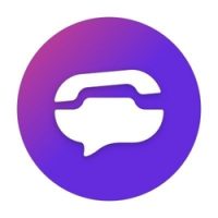 The logo for the TextNow travel app which is the best VoIP app for travelers