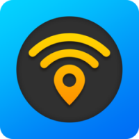 The logo for the WiFi Map travel app which is the best wifi finding app for travelers