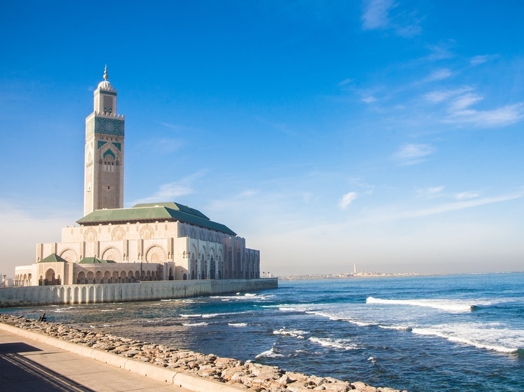 Casablanca which is a top destination for travelers in Morocco