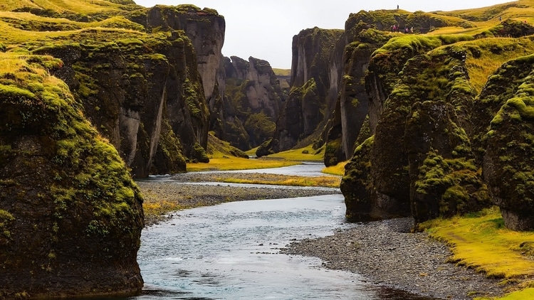 Iceland which is a top destination for travelers in Europe