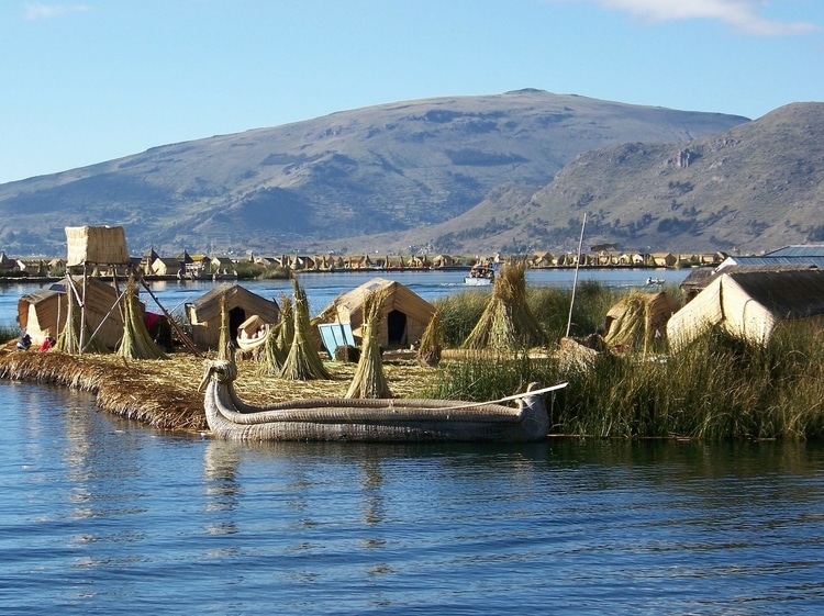 Lake Titicaca which is a top destination for travelers in Peru