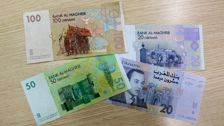 The Moroccan Dirham which is the currency used by travelers in Morocco