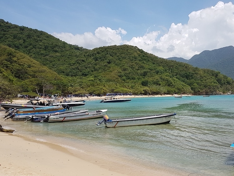 Tayrona Park which is a top destination for travelers in Colombia